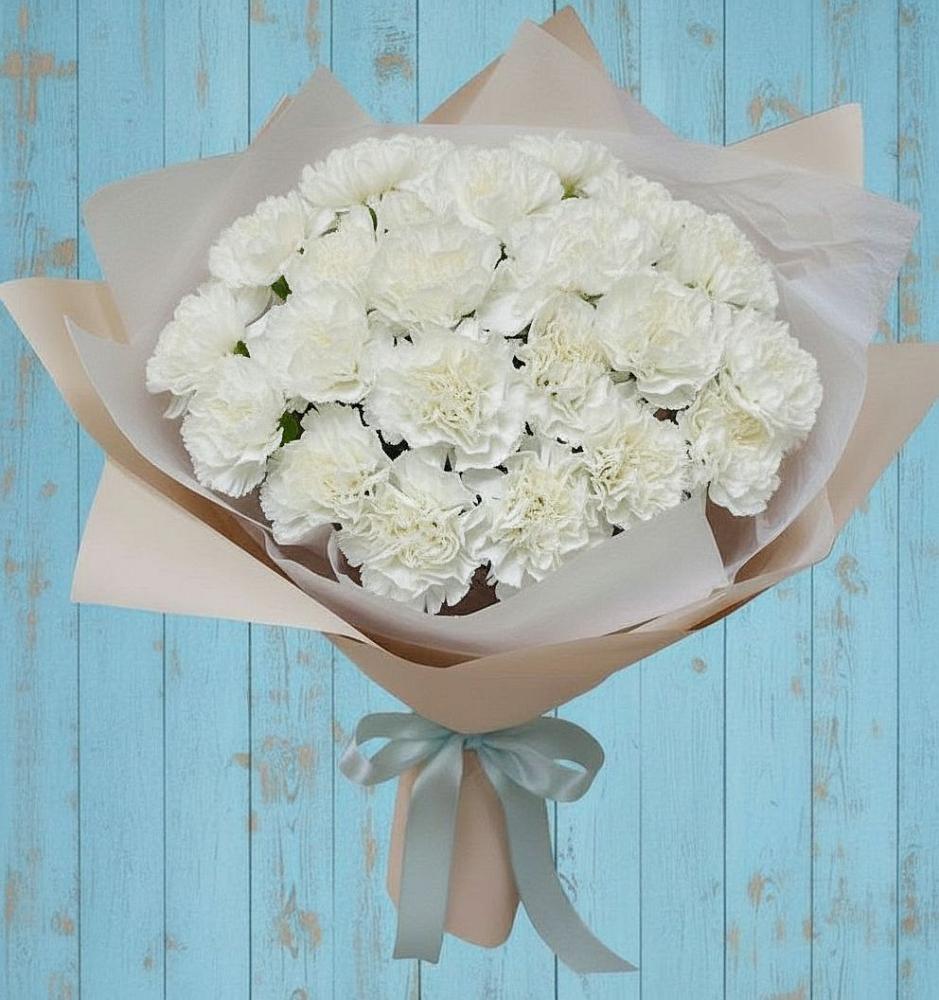 Букет цветов из: Гвоздики в Старо-Щедринской