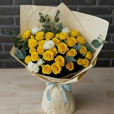 Букет цветов из:  Розы в Старо-Щедринской
