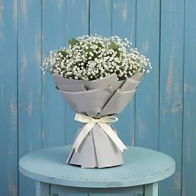 Букет цветов из:  Гипсофила в Старо-Щедринской