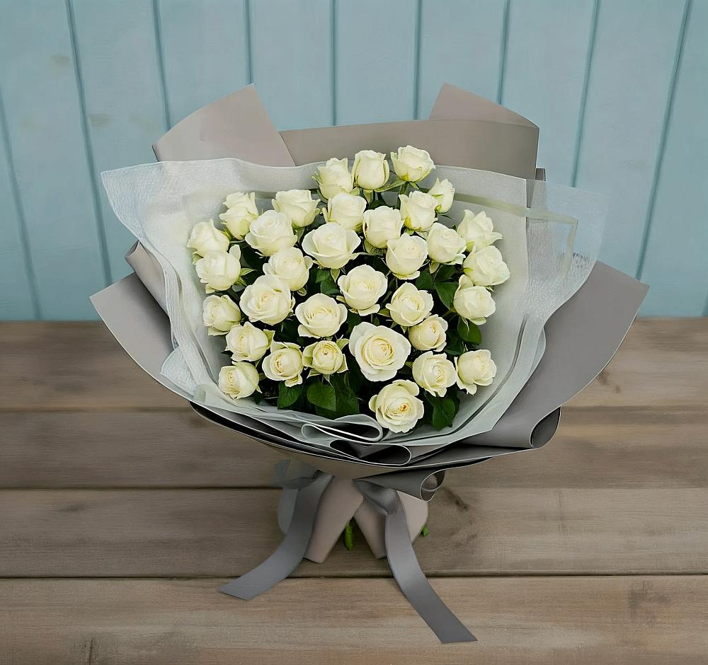 Букет Белоснежная нежность в Старо-Щедринской
