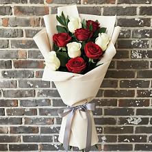 Букет цветов из:  Розы в Старо-Щедринской