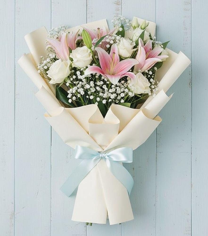 Букет цветов из: Лилии в Старо-Щедринской