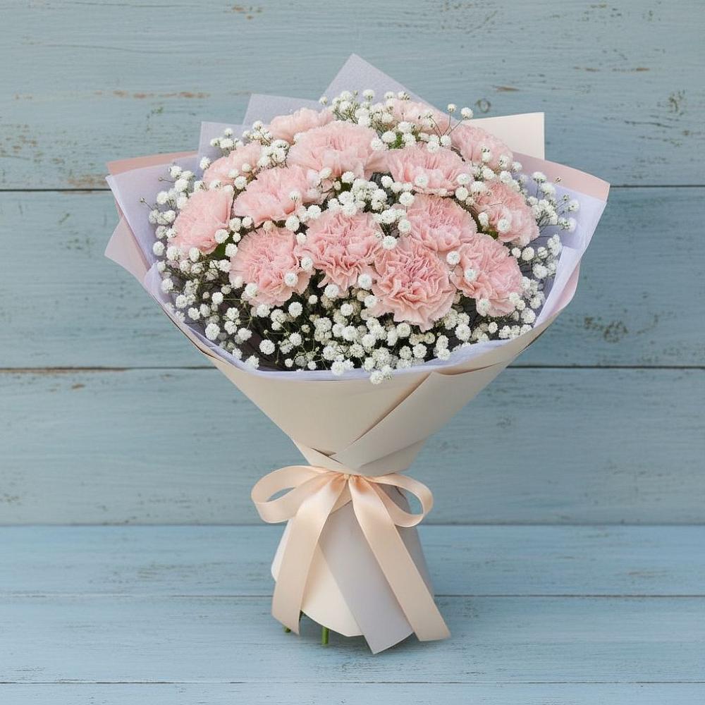 Букет цветов из: Гвоздики в Старо-Щедринской