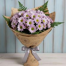 Букет цветов из:  Хризантемы в Старо-Щедринской