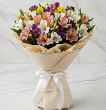 Букет цветов из:  Альстромерии в Старо-Щедринской