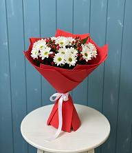 Букет цветов из:  Хризантемы в Старо-Щедринской