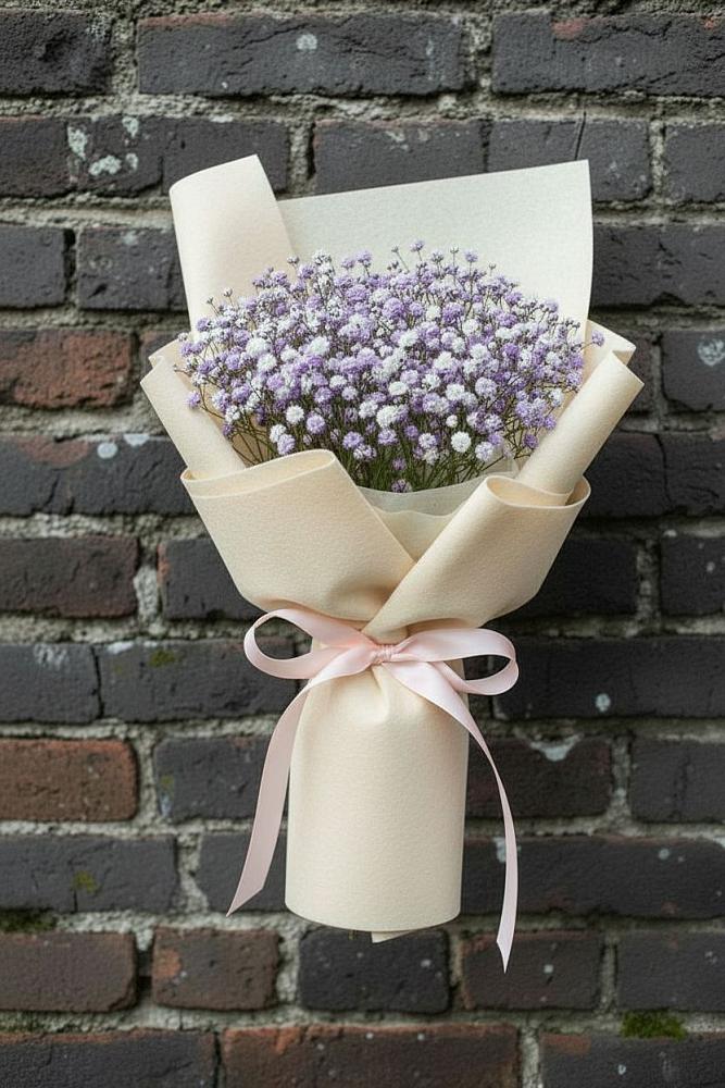 Букет цветов из: Гипсофила в Старо-Щедринской