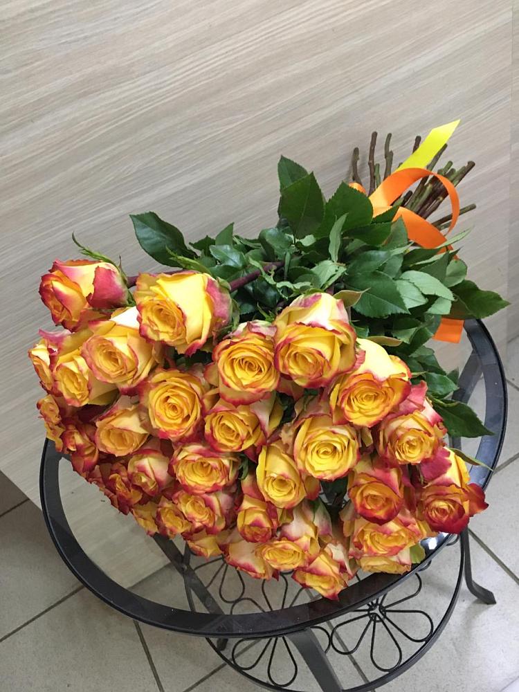 Букет Желтые розы в Старо-Щедринской