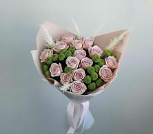 Букет цветов из:  Розы и Хризантемы в Старо-Щедринской
