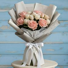 Букет цветов из:  Розы #REPLACE_PRED# Старо-Щедринской