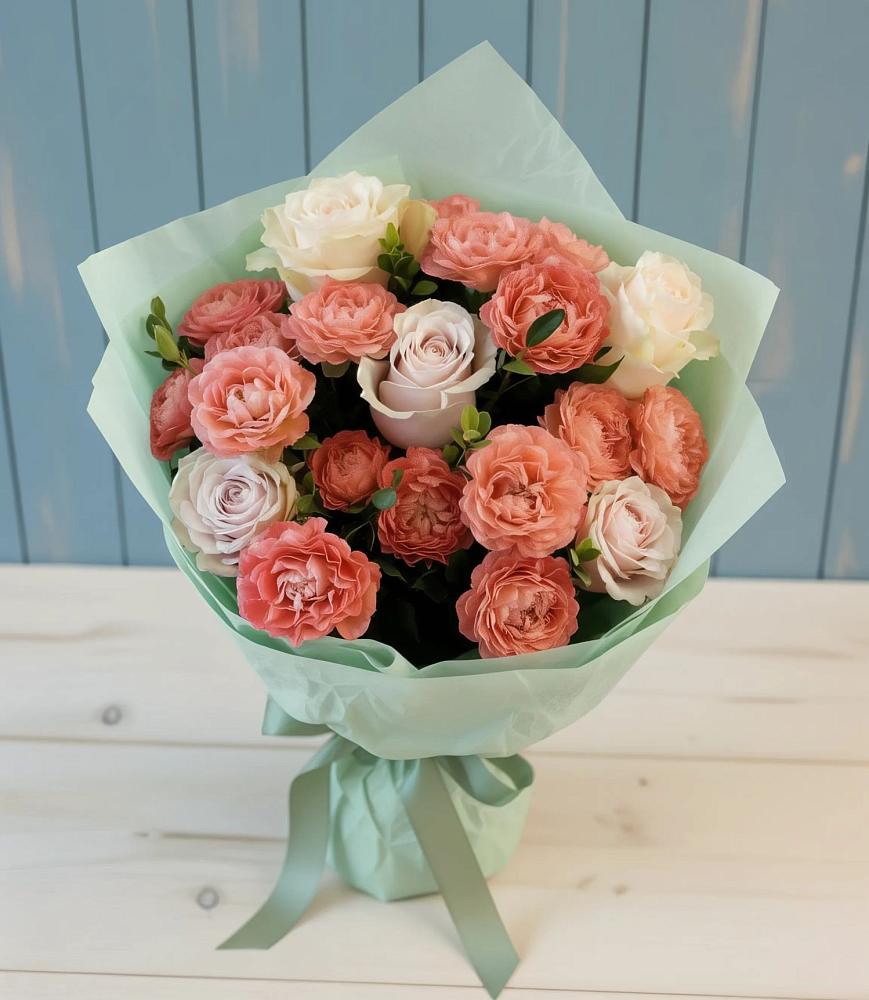 Букет цветов из: Розы в Старо-Щедринской