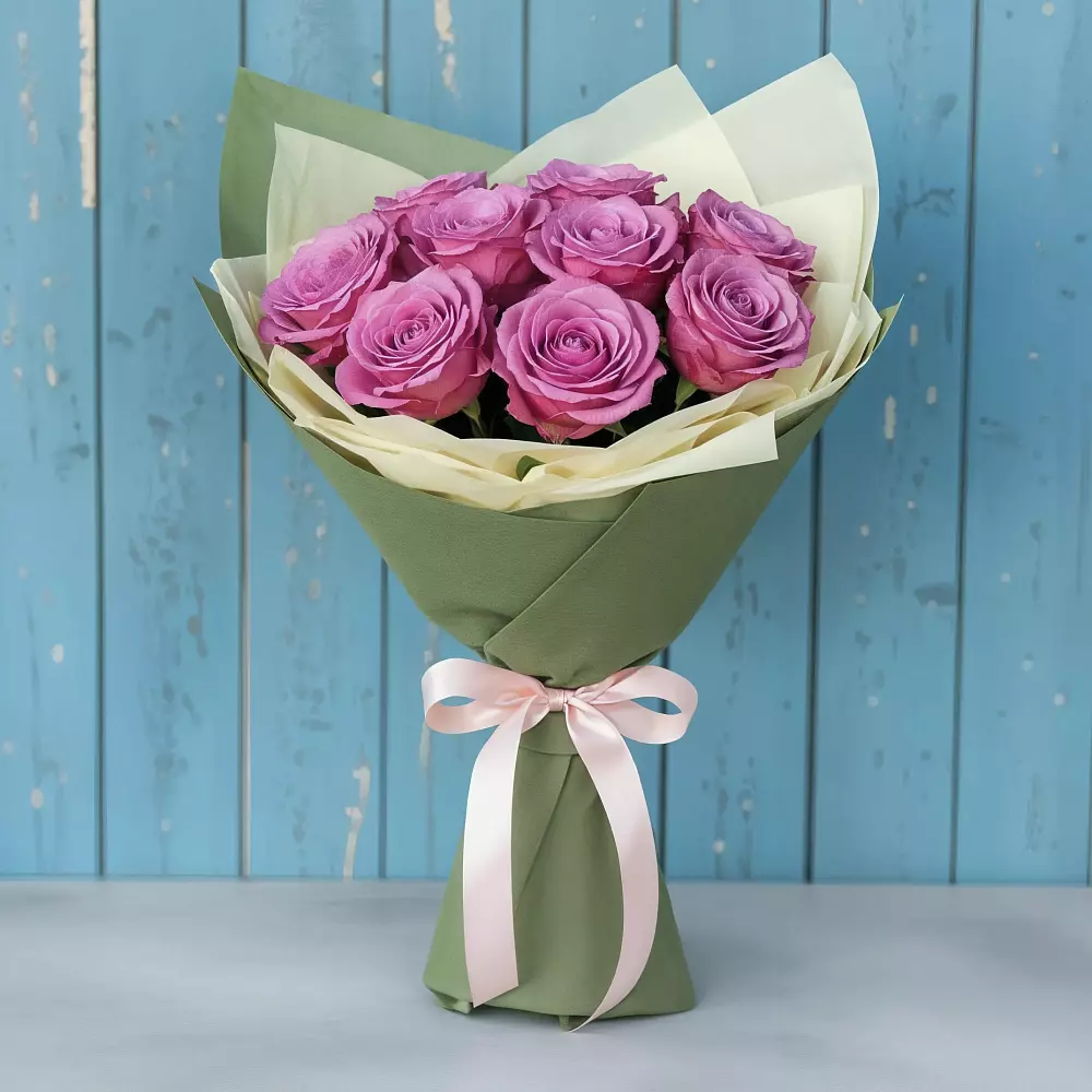 Букет Розы Фёрст Леди в Старо-Щедринской